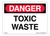CD-0252 Danger Toxic Waste Decal