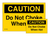 EQ-1028 Caution Do Not Choke - Combo Decal