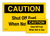 EQ-1041 Caution Shut Off Fuel - Combo Decal