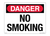 EQ-1213 Danger - No Smoking Decal