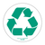 RD-0800 Recycle Logo 3" Round