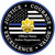 This custom Thin Blue Line Police Sign pays tribute to the dedication and sacrifice of law enforcement officers. Directly printed on durable 12" PVC, this round sign features the American flag with the iconic blue line, surrounded by the words Justice, Courage, Excellence, and Valor. The center can be customized with the officer's name, rank, and department—making it a perfect gift or display piece for home, office, or precinct walls and proudly made to celebrate those who serve and protect. This custom Thin Blue Line Police Sign pays tribute to the dedication and sacrifice of law enforcement officers. Directly printed on durable 12" PVC, this round sign features the American flag with the iconic blue line, surrounded by the words Justice, Courage, Excellence, and Valor. The center can be customized with the officer's name, rank, and department—making it a perfect gift or display piece for home, office, or precinct walls and proudly made to celebrate those who serve and protect.