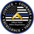 This custom Thin Blue Line Police Sign pays tribute to the dedication and sacrifice of law enforcement officers. Directly printed on durable 12" PVC, this round sign features the American flag with the iconic blue line, surrounded by the words Justice, Courage, Excellence, and Valor. The center can be customized with the officer's name, rank, and department—making it a perfect gift or display piece for home, office, or precinct walls and proudly made to celebrate those who serve and protect. This custom Thin Blue Line Police Sign pays tribute to the dedication and sacrifice of law enforcement officers. Directly printed on durable 12" PVC, this round sign features the American flag with the iconic blue line, surrounded by the words Justice, Courage, Excellence, and Valor. The center can be customized with the officer's name, rank, and department—making it a perfect gift or display piece for home, office, or precinct walls and proudly made to celebrate those who serve and protect.