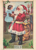 1900's French Christmas Illustration on Postcard, Santa Claus, Editions Nugeron #NO9