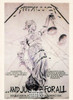 Metallica and Justice for All Album French Postcard, Media Comm #FK-145