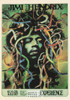 Jimi Hendrix Experience French Postcard, Media Comm #FK-171