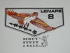 Order of the Arrow Lodge #8 Lenape s1 First Flap Patch