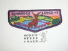 Order of the Arrow Lodge #17 Cuyahoga s26 1988 NOAC Flap Patch