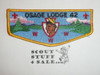 Order of the Arrow Lodge #42 Osage s8 Flap Patch