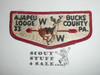 Order of the Arrow Lodge #33 Ajapeu s1 Flap Patch, lite use