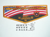 Order of the Arrow Lodge #197 Waupecan s39 2001 National Jamboree Flap Patch