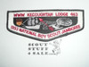 Order of the Arrow Lodge #463 Kecoughtan s33 1993 National Jamboree Flap Patch