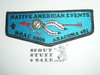 Order of the Arrow Lodge #481 Aracoma 2006 NOAC Native American Events Flap Patch