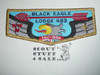 Order of the Arrow Lodge #482 Black Eagle s15 Flap Patch