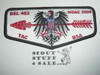 Order of the Arrow Lodge #482 Black Eagle s38 2009 NOAC Flap Patch