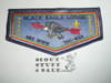 Order of the Arrow Lodge #482 Black Eagle s16 Flap Patch