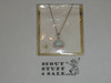 1983 Boy Scout World Jamboree Enameled Pendant on Gold Chain