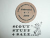 Crossroads of America Council 2009 Auction and TOR Boy Scout Wooden Nickel