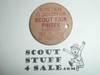 Orange County Council 1986 Scout Fair Boy Scout Wooden Nickel