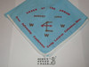 Area 4-E Order of the Arrow Conclave Neckerchief, 1964, Camp Lazarus