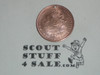Excelsior Shoe Company Teens Boy Scout Coin / Token , Version 1 in Exceptional Condition, VERY RARE Copper coloration