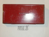 Vintage 1930's Boy Scouts of America Pencil Box by Wallace Pencil Company, has wear