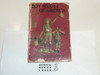 1917 Boy Scout Handbook, Second Edition, Sixteenth Printing, dark red cover, spine and cover wear #3