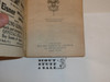 1919 Boy Scout Handbook, Second Edition, Twenty-first Printing, minimal spine and cover wear