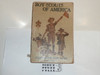 1920 Boy Scout Handbook, Second Edition, Twenty-second Printing, cover almost white, Lite wear to cover and spine