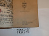 1923 Boy Scout Handbook, Second Edition, Twenty-eighth Printing, some spine and cover wear