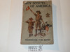 1915 Boy Scout Handbook, Second Edition, Thirteenth Printing, Lite Cover and spine wear