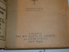1918 Boy Scout Handbook, Second Edition, Nineteenth Printing, "Nineteenth Edition" on title page and no price on cover, considerable spine and cover wear