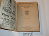 1919 Boy Scout Handbook, Second Edition, Twentieth Printing, Some Cover and Spine wear