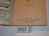 1919 Boy Scout Handbook, Second Edition, Twentieth Printing, minimal wear #3