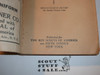 1923 Boy Scout Handbook, Second Edition, Twenty-eighth Printing, Moderate spine and cover wear