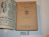 1926 Boy Scout Handbook, Second Edition, Thirty-fourth Printing, spine and cover wear but the binding is solid #4