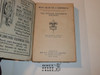1927 Boy Scout Handbook, Second Edition, Thirty-seventh Printing, wear to cover and spine