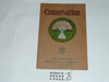 Conservation Merit Badge Pamphlet, Type 3, Tan Cover, 3-31 Printing