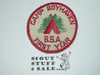 Camp Boyhaven First Year Patch, Schenectady County Council, c/e twill, lite wear