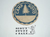 Camp Noyo Felt Camp Patch, Sonoma-Mendocino Area Council, 1940's, Lite wear