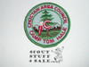 Camp Tom Hale Patch, Choctaw Area Council, green r/e bdr