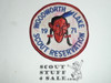 Woodworth Lake Scout Reservation Patch, Sir William Johnson Council, 1971, soiled