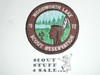 Woodworth Lake Scout Reservation Patch, Sir William Johnson Council, 1972