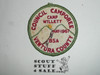 Ventura County Council Camporee Patch, Camp Willett, 1967, soiled