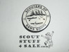 Scouters of Camp San Souci Pinback Button, Sir William Johnson Council, 1987