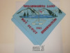 Woodworth Lake Scout Reservation Neckerchief, Sir William Johnson Council, 1965