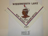 Woodworth Lake Scout Reservation STAFF Neckerchief, Sir William Johnson Council, 1966