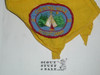 Camp Cherokee Hills Patch on neckerchief, Piankeshaw Council, 1963, used