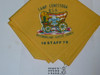 Camp Conestoga STAFF Neckerchief, Westmoreland Fayette Council, 1979