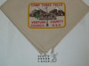 Camp Three Falls Neckerchief, Ventura County Council, tan #2